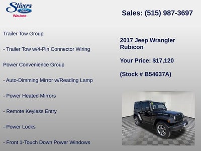 2017 Jeep Wrangler Rubicon