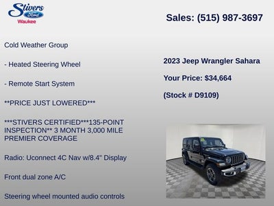 2023 Jeep Wrangler Sahara