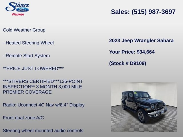 2023 Jeep Wrangler Sahara