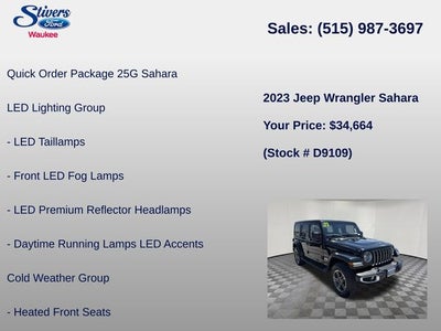 2023 Jeep Wrangler Sahara
