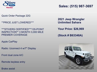 2021 Jeep Wrangler Unlimited Sahara