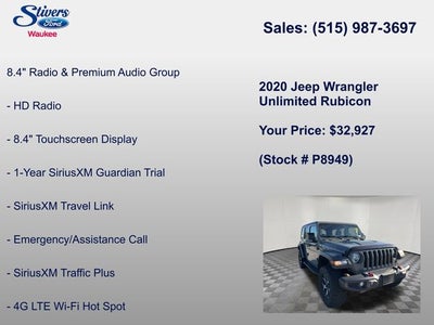 2020 Jeep Wrangler Unlimited Rubicon