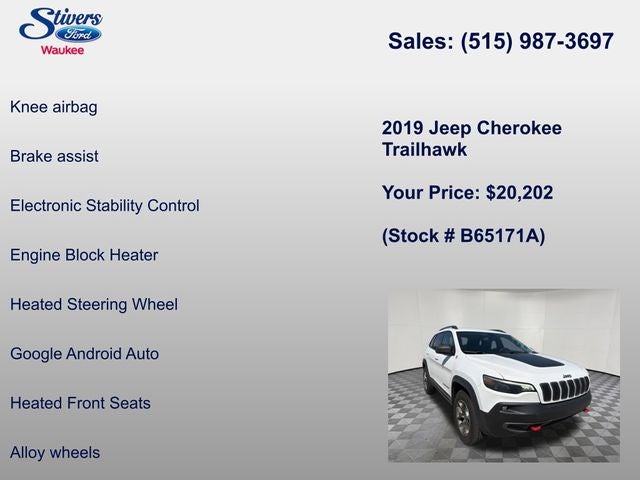 2019 Jeep Cherokee Trailhawk