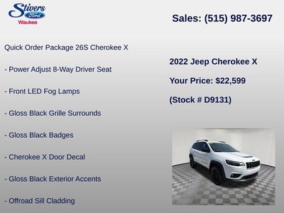2022 Jeep Cherokee X