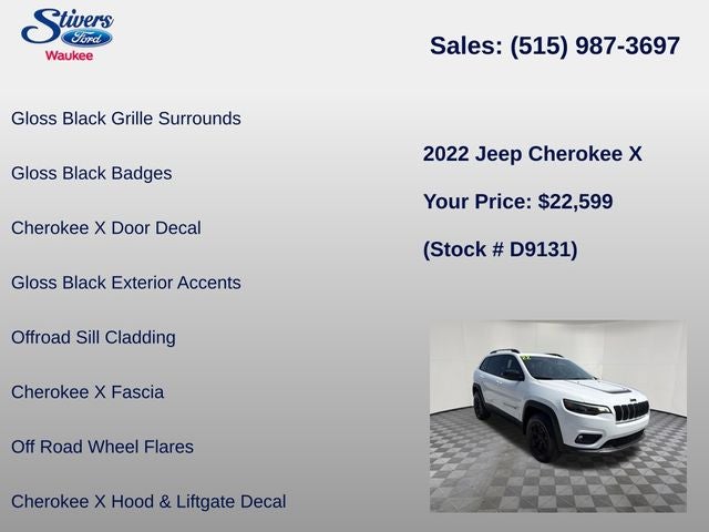 2022 Jeep Cherokee X