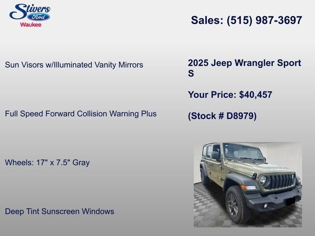 2025 Jeep Wrangler Sport S