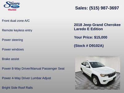 2018 Jeep Grand Cherokee Laredo E