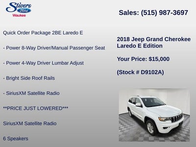 2018 Jeep Grand Cherokee Laredo E