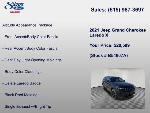 2021 Jeep Grand Cherokee Laredo X