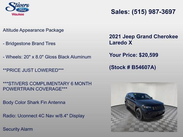 2021 Jeep Grand Cherokee Laredo X