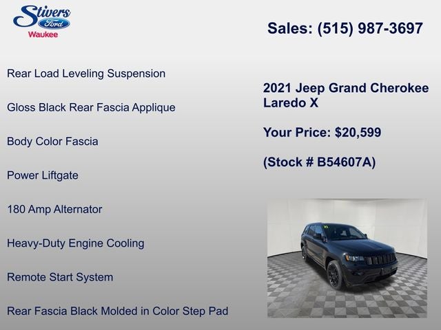 2021 Jeep Grand Cherokee Laredo X