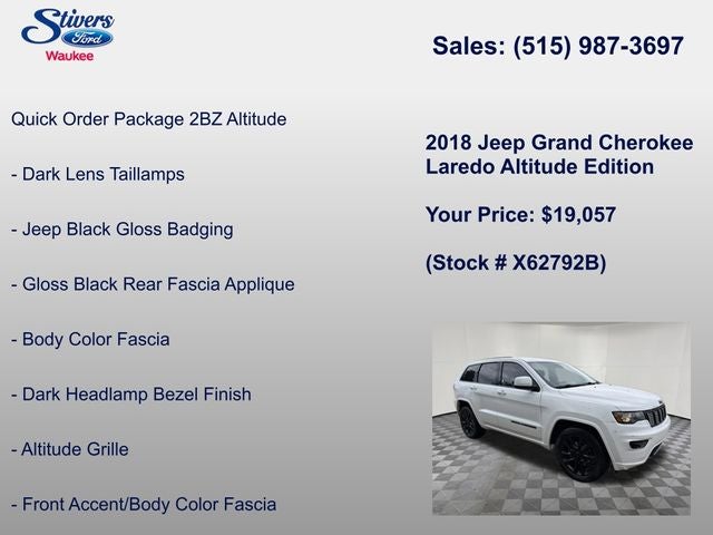 2018 Jeep Grand Cherokee Altitude