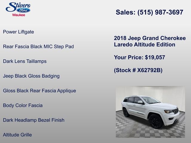 2018 Jeep Grand Cherokee Altitude