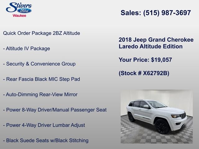 2018 Jeep Grand Cherokee Altitude