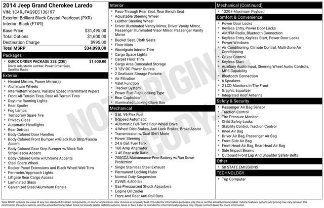 2014 Jeep Grand Cherokee Laredo