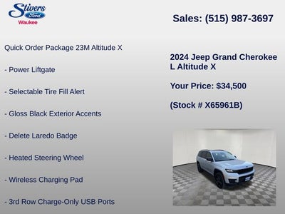 2024 Jeep Grand Cherokee L Altitude X