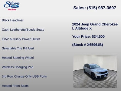 2024 Jeep Grand Cherokee L Altitude X