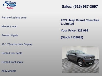 2022 Jeep Grand Cherokee L Limited