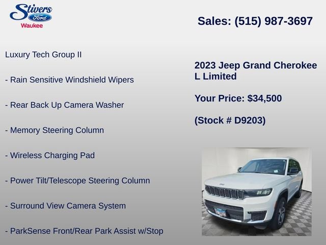 2023 Jeep Grand Cherokee L Limited