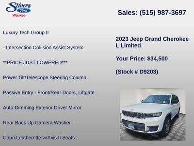2023 Jeep Grand Cherokee L Limited