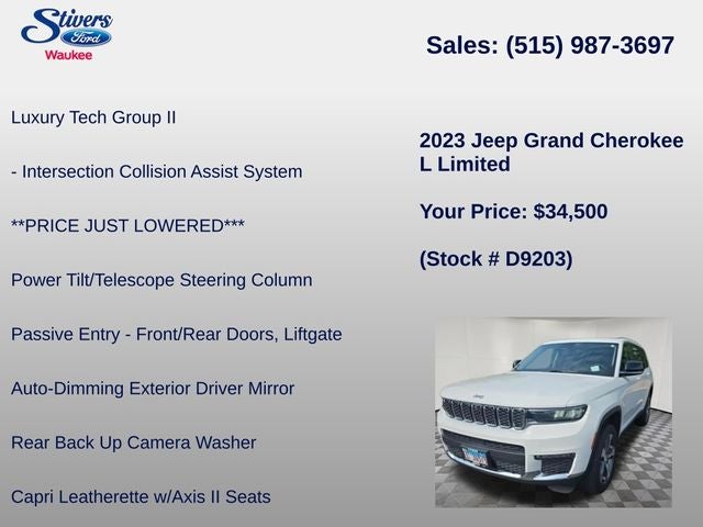2023 Jeep Grand Cherokee L Limited