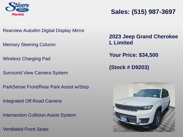 2023 Jeep Grand Cherokee L Limited
