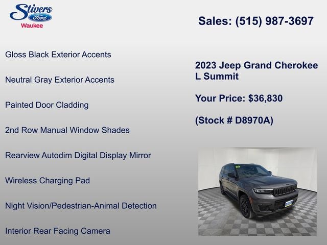 2023 Jeep Grand Cherokee L Summit