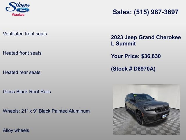 2023 Jeep Grand Cherokee L Summit