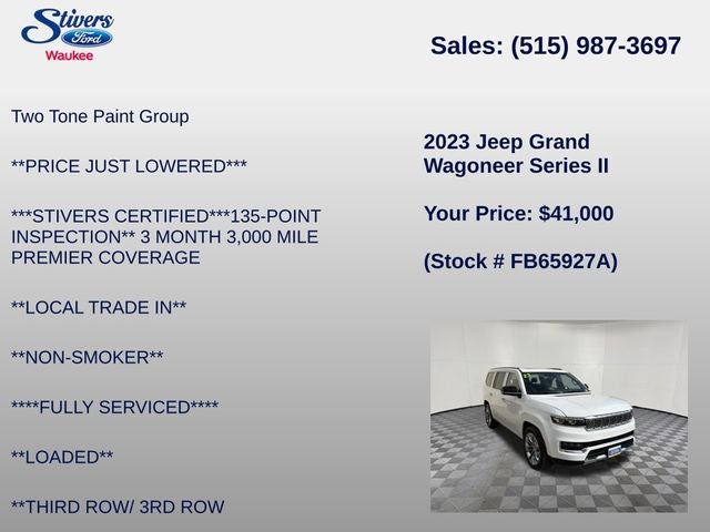 2023 Jeep Grand Wagoneer Series II