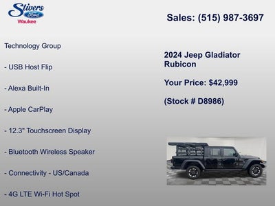 2024 Jeep Gladiator Rubicon