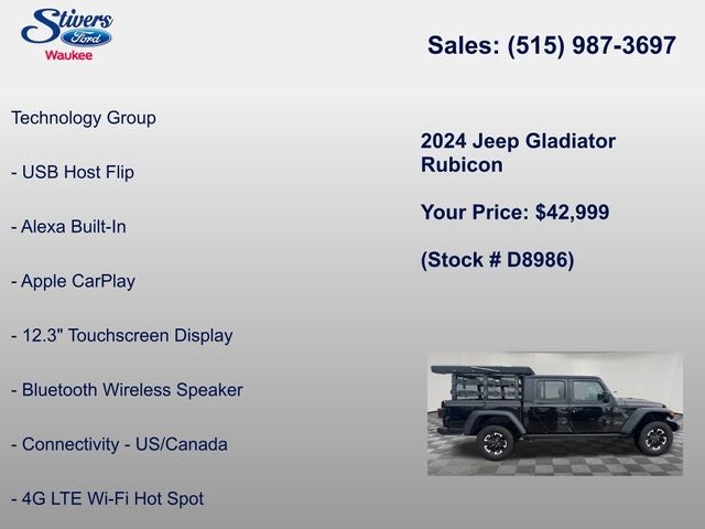 2024 Jeep Gladiator Rubicon