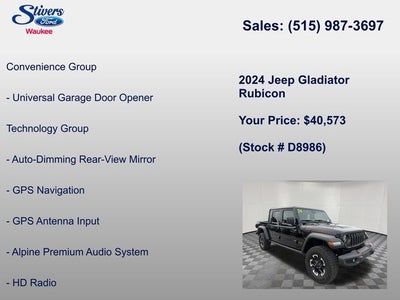 2024 Jeep Gladiator Rubicon