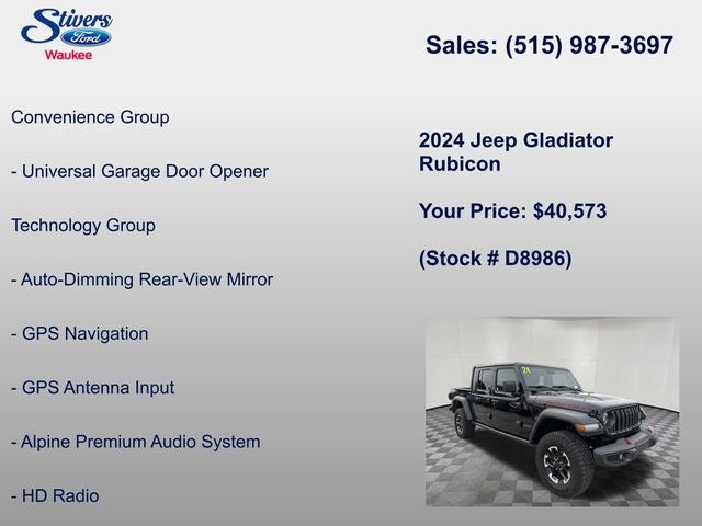2024 Jeep Gladiator Rubicon