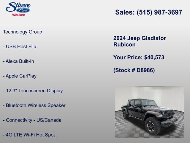2024 Jeep Gladiator Rubicon