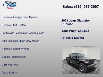 2024 Jeep Gladiator Rubicon