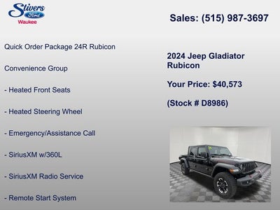 2024 Jeep Gladiator Rubicon