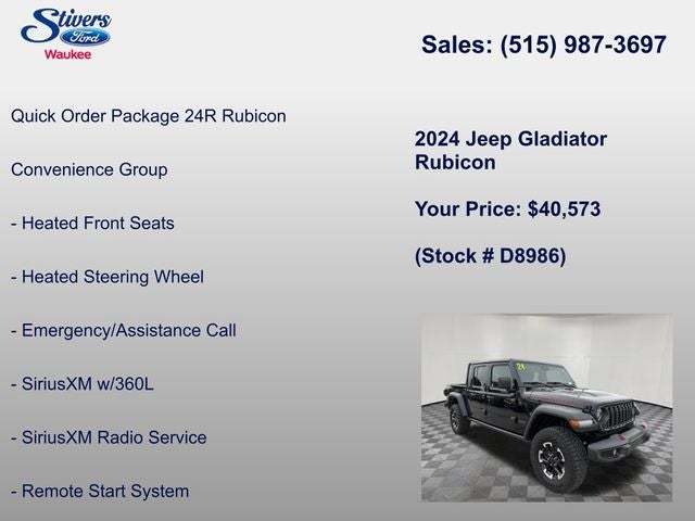 2024 Jeep Gladiator Rubicon
