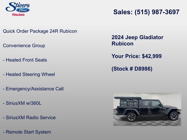 2024 Jeep Gladiator Rubicon
