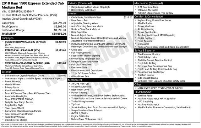 2018 RAM 1500 Express