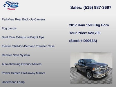 2017 RAM 1500 Big Horn