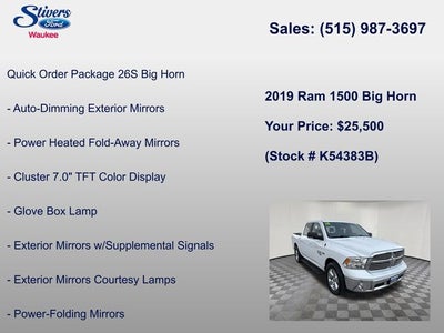 2019 RAM 1500 Classic Big Horn