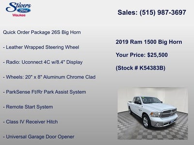 2019 RAM 1500 Classic Big Horn