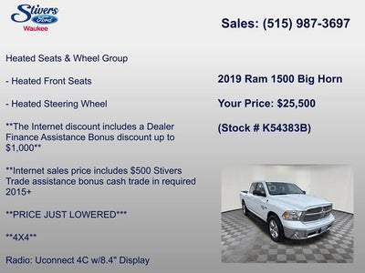 2019 RAM 1500 Classic Big Horn