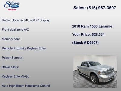 2018 RAM 1500 Laramie