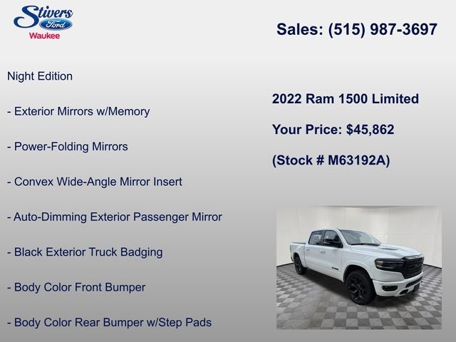 2022 RAM 1500 Limited