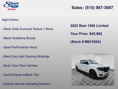2022 RAM 1500 Limited