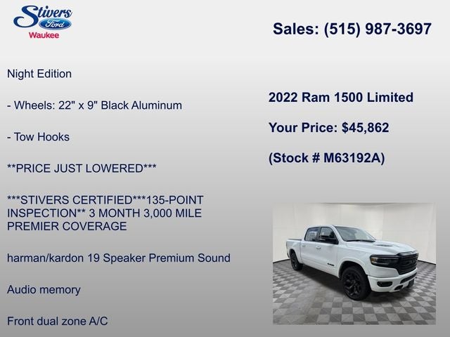 2022 RAM 1500 Limited