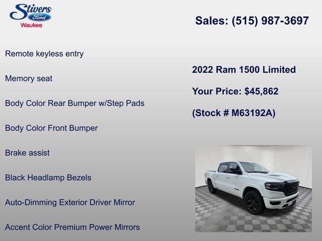 2022 RAM 1500 Limited