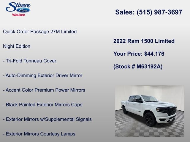 2022 RAM 1500 Limited