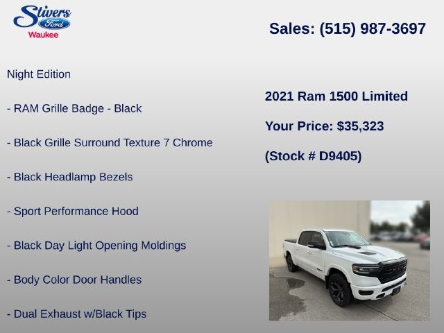 2021 RAM 1500 Limited